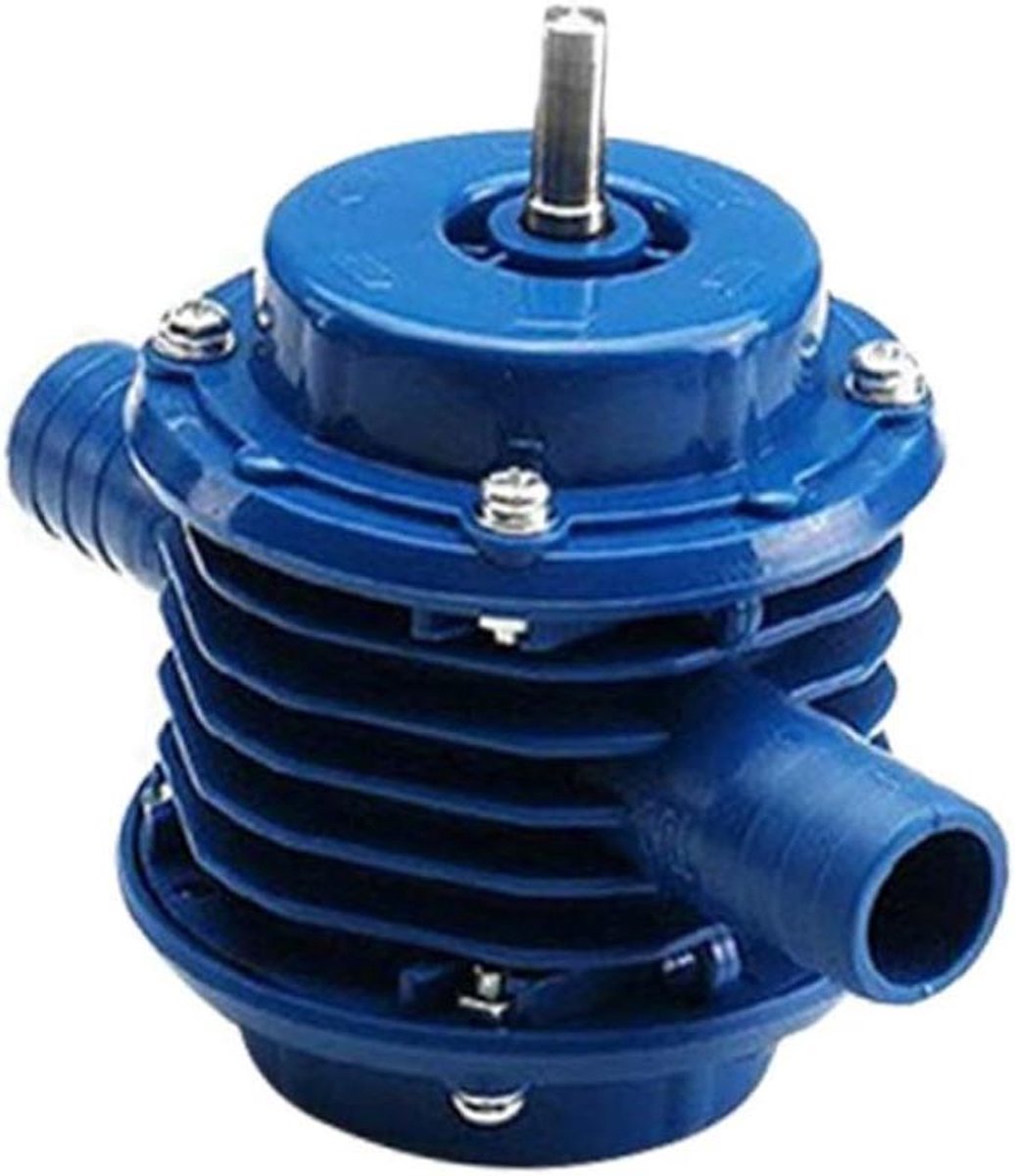 Handpomp Boor - Waterpomp Elektrisch - Water Verplaatsen - Geen Stroom Nodig - 12.5 cm - Blauw