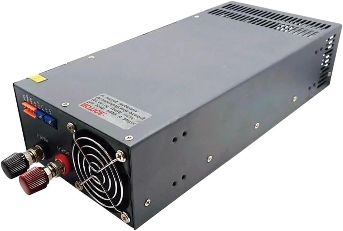 Verstelbare Voeding - DC Voeding - Industriële Toepassingen - Breed Instelbaar - 2000 W - Zilver