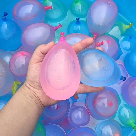 Waterballonnen - Waterbommen Snelvuller - Zomerse Spelletjes - Zelfsluitend - 500 stuks - Kleurrijk — afbeelding 3