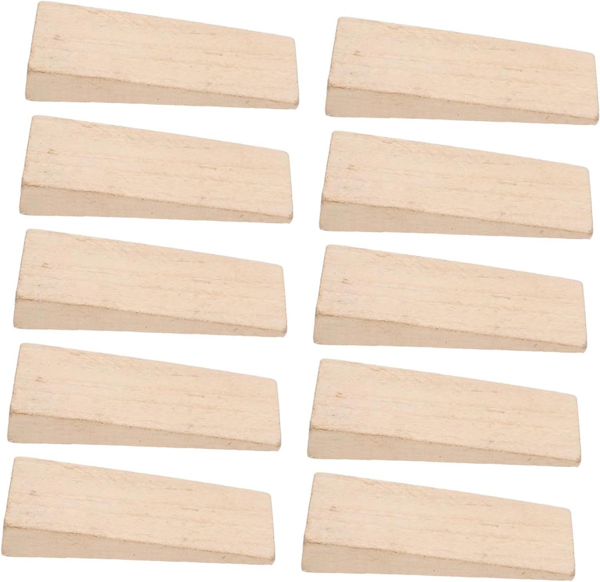 Hamer Wiggen - Hout Wiggen - Gereedschap Reparatie - Verstelbare Pasvorm - 10 Stuks - Beige