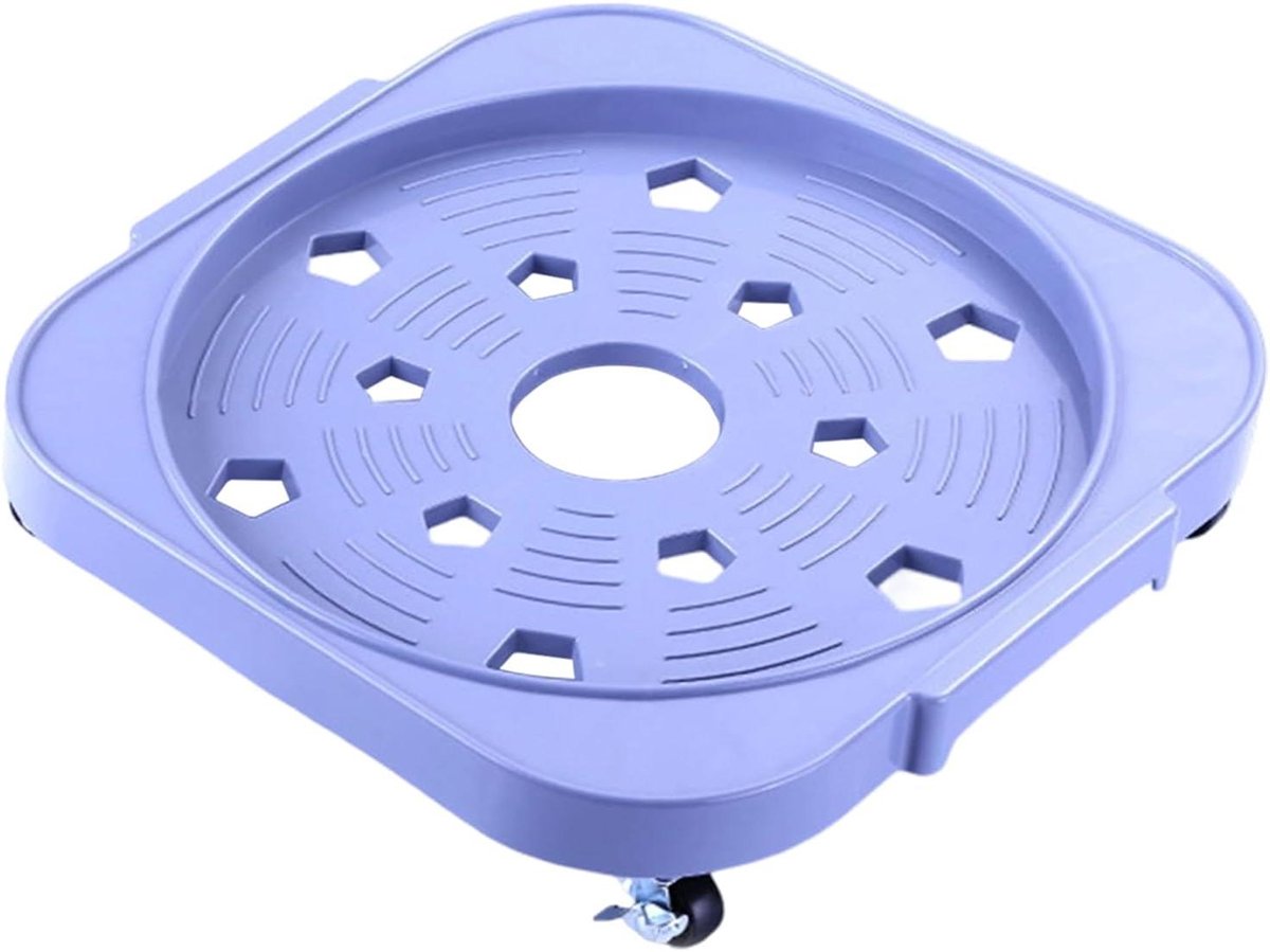 Emmer Trolley - Mobiele Caddy - Auto Wassen - Met Remsysteem - 5 Gallon Capaciteit - Grijs