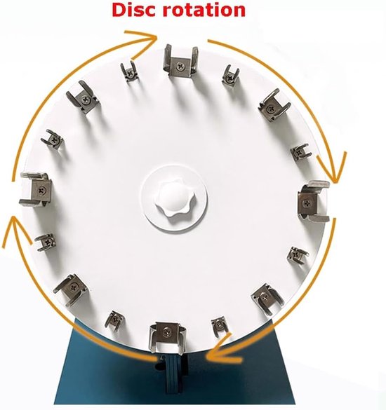 Vortex Mixer - Centrifugebuis Mixer - Monsters Mengen - Instelbare Snelheid - 40-80 graden - Wit — afbeelding 4