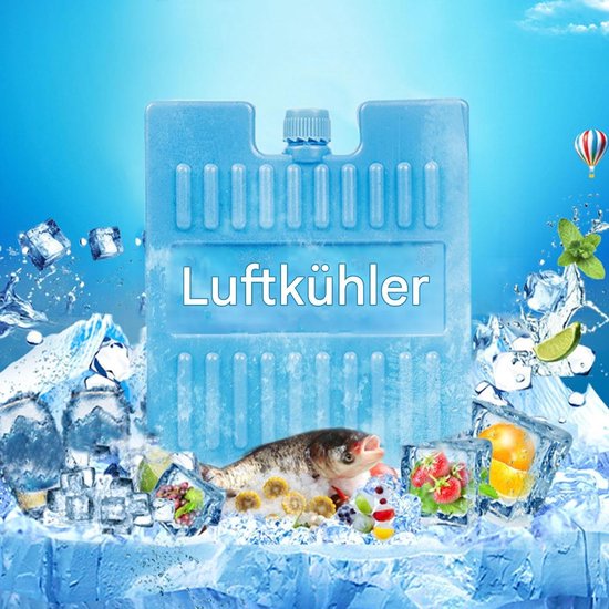 Koelaccu's Lunchbox - Vries elementen - Voedsel Koelen - Herbruikbaar - 200-500 ml - Wit — afbeelding 5