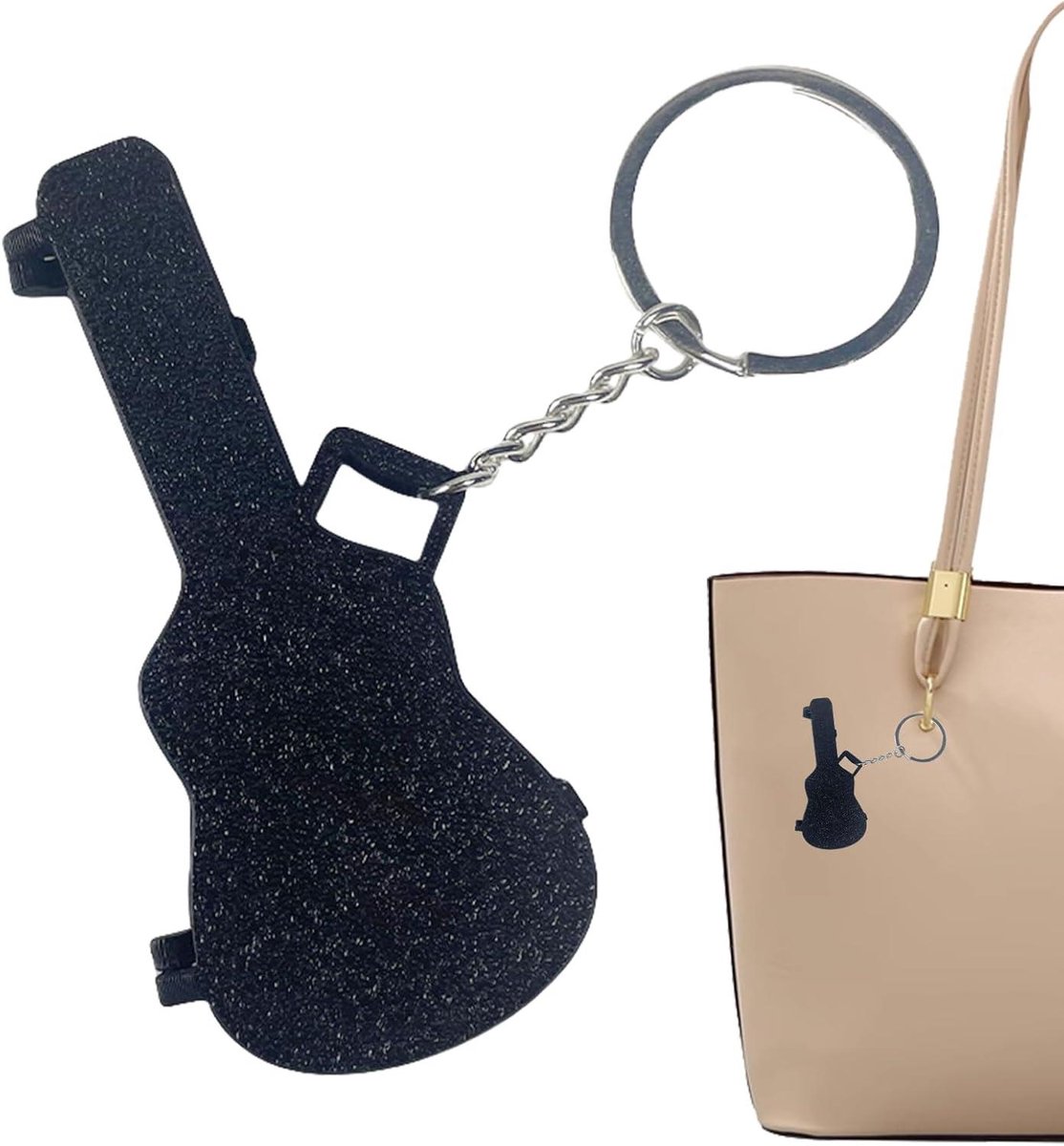 Plectrum Etui - Sleutelhanger Houder - Muziek Accessoire - Draagbaar Ontwerp - 78 x 45 cm - null