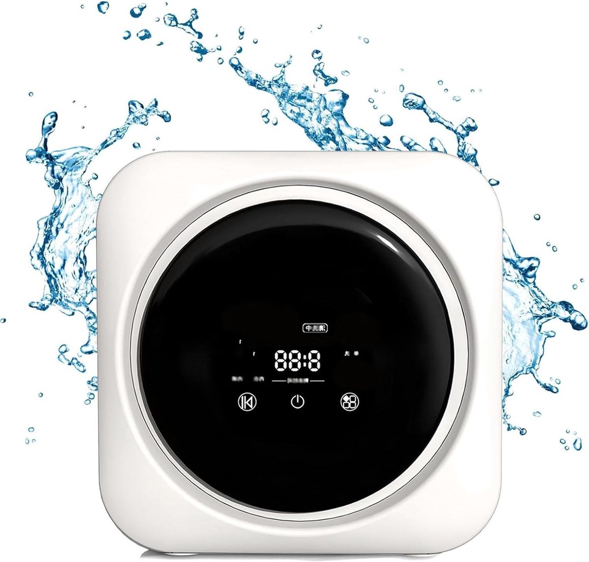 Draagbare Wasmachine Droger Mini Wasmachine Wasdroger Kleine Kleding Wassen 2-in-1 Wassen en Drogen 3.5 Liter Desktop