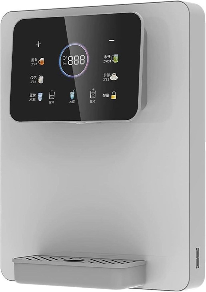 Waterdispenser - Warm koud waterapparaat - Direct water tappen - Wandmontage ruimtebesparend - 5 temperatuurinstellingen - Wit