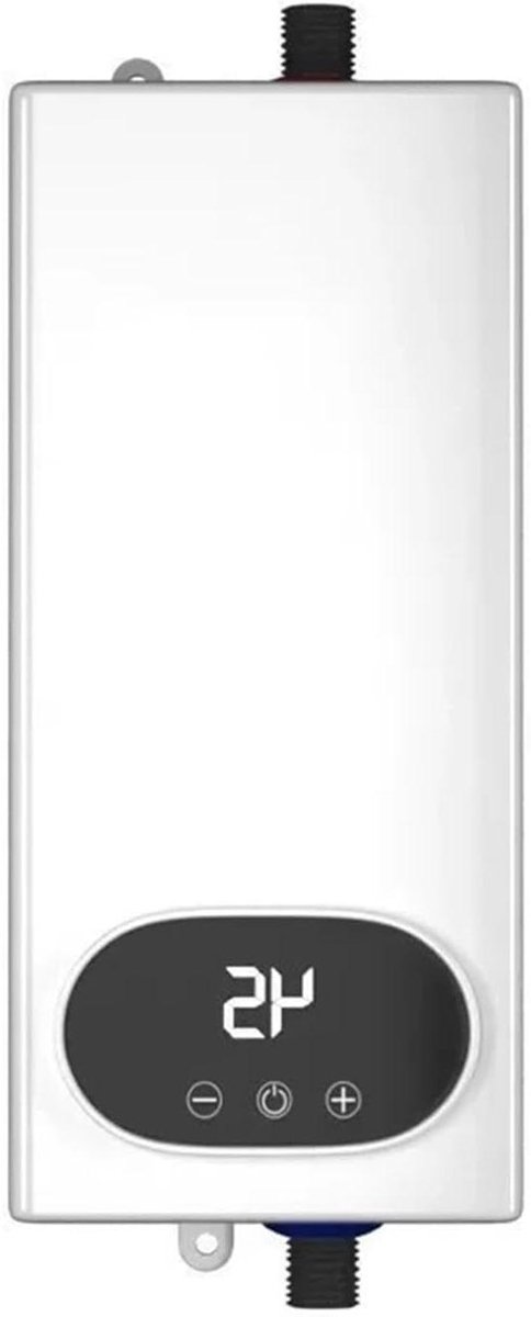 Doorstroom Waterverwarmer - Keuken Boiler Tankloos - Direct Warm Water - LED Digitaal Display - 10x10 millimeter - One Color