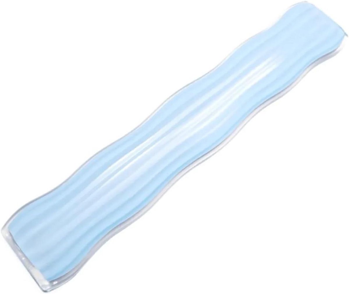 Polssteun Set - Ergonomische Gel Pad - Comfortabel Werken - Antislip Onderkant - 130 x 73 mm - Blauw