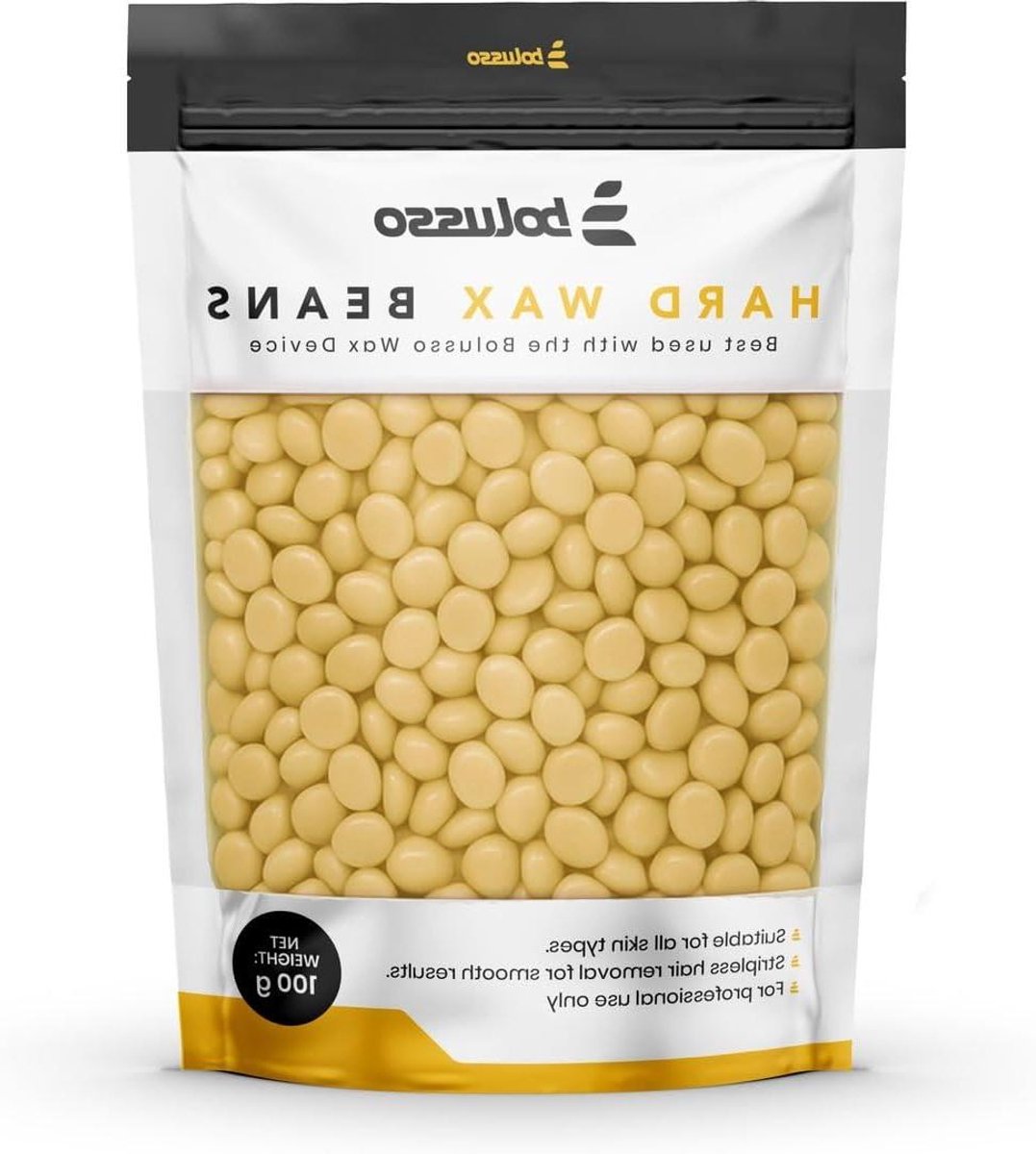 Honing Waxkorrels - Ontharingskorrels Harde Wax - Gladde Huid Creëren - Zonder Strips Te Gebruiken - 100 g - Geel