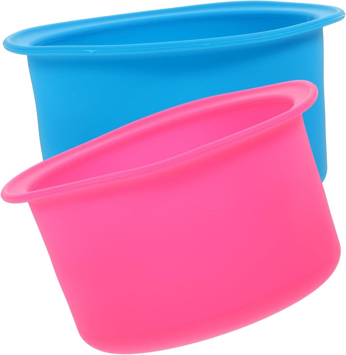 Siliconen Wax Smeltkom - Harsverwarmer Pot - Ontharen Thuis - Anti-aanbaklaag - 12 x 12 x 6 cm - Afgebeeld