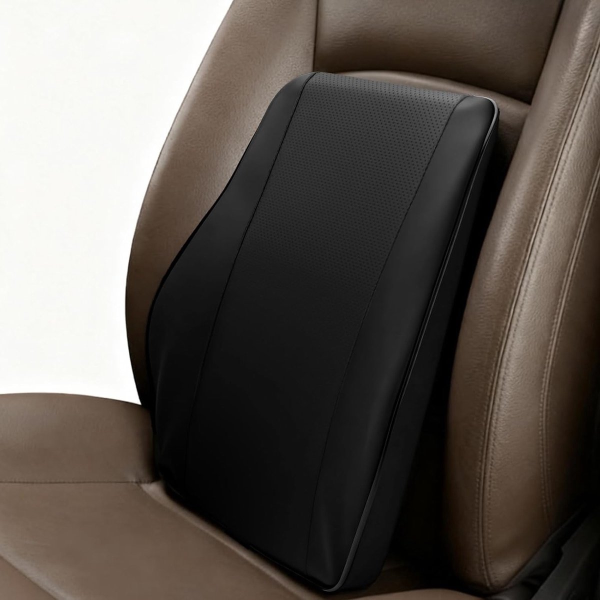Ergonomisch Lendensteun Kussen voor Auto en Thuis, Verstelbare Ondersteuning voor Lendenen, Comfortabel en Ondersteunend Kussen 42 * 35.5 * 9CM