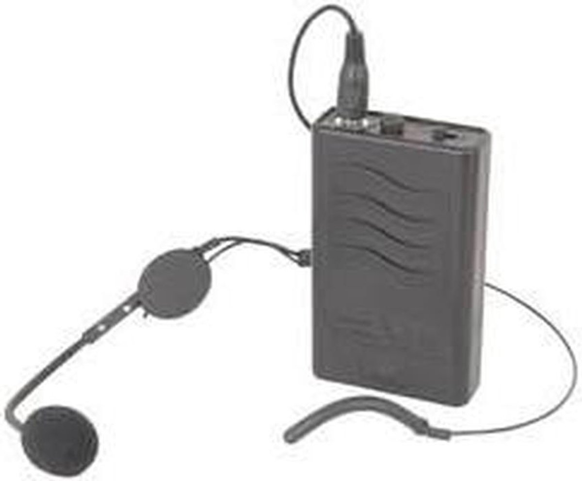 Nekband Microfoon - Beltpack Microfoon - Zingen Optreden - Vervangende Set - 175 MHz - Zwart