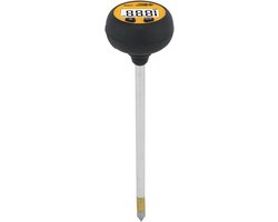 Bodemmeter - PH-meter Vochtmeter - Planten Verzorgen - 3-in-1 Functionaliteit - 210 mm sonde - Oranje Zwart - Dure keuze