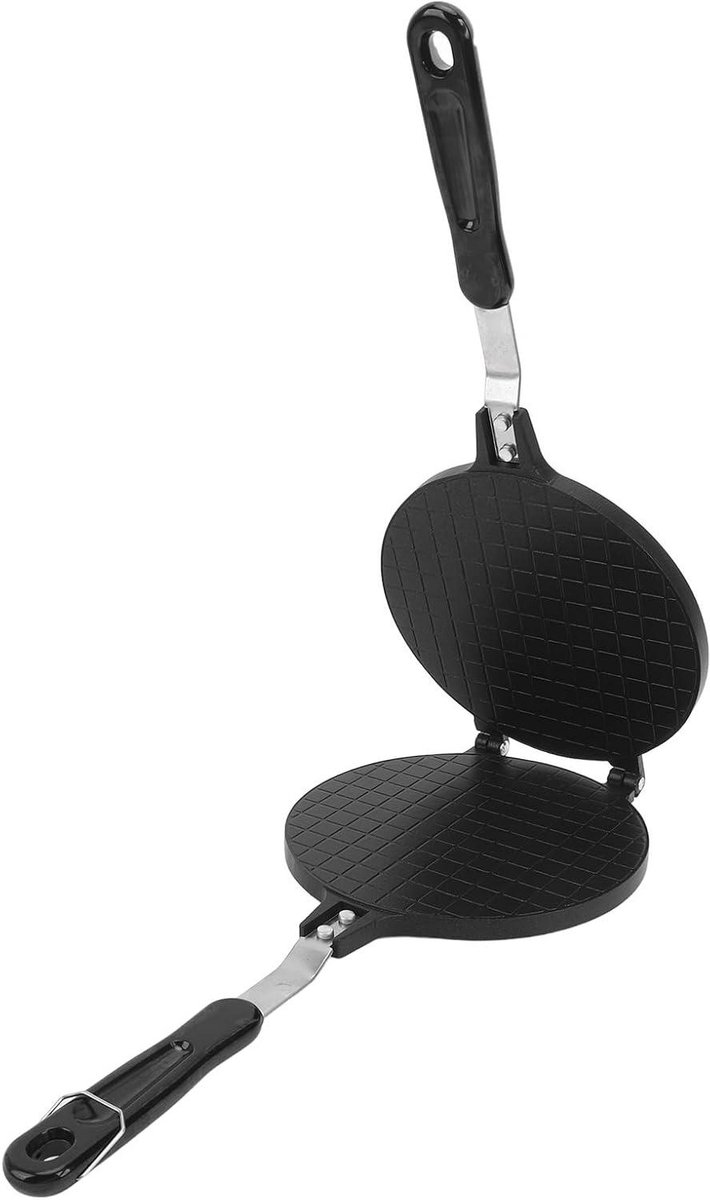 Loempia Perspan - Tortilla Maker - Platbrood Maken - Dubbelzijdig Antiaanbak - 39x18x3 cm - Glanzend