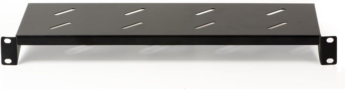 Rack Plaat - Server Plaat - Kast Organisatie - Universele Montage - 19 Inch - Zwart