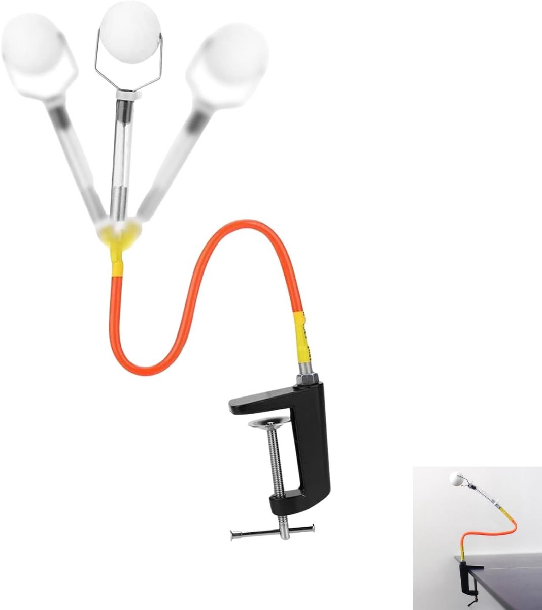 Spin Trainer voor Tafeltennis - Snelle Terugslagbal Clip voor Effectieve Training en Verbetering van Technieken