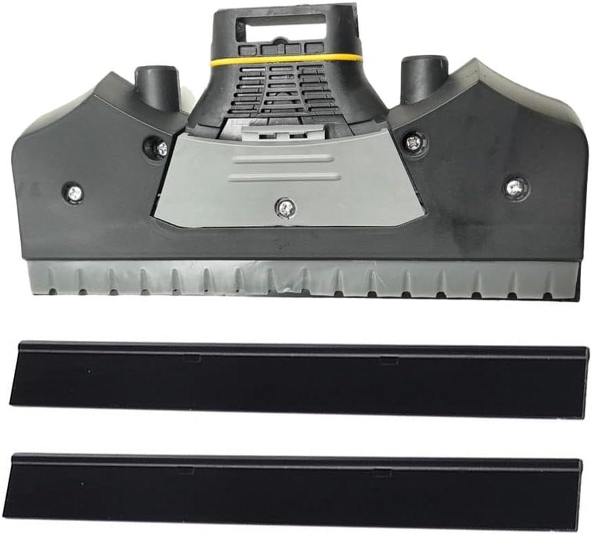 Vervangende set met smalle zuigmondstukken met 170 mm zuiglippen, compatibel met KARCHER WV2 WV5 raamstofzuiger, voor streepvrije reiniging van kleine glasplaten en strakke hoeken (grijs)
