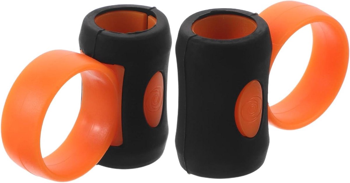 Drumstok Clips - Stok Houders - Precisie Sturing - Antislip Rubber - 4.5 cm - Zwart