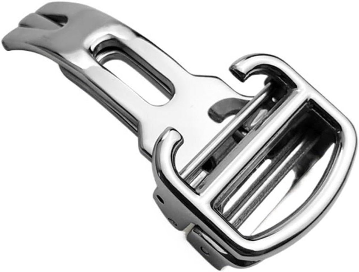 Vervangende Gesp - Horloge Sluiting - Band Reparatie - Roestvrij Staal - 12-20mm - Zilverkleurig