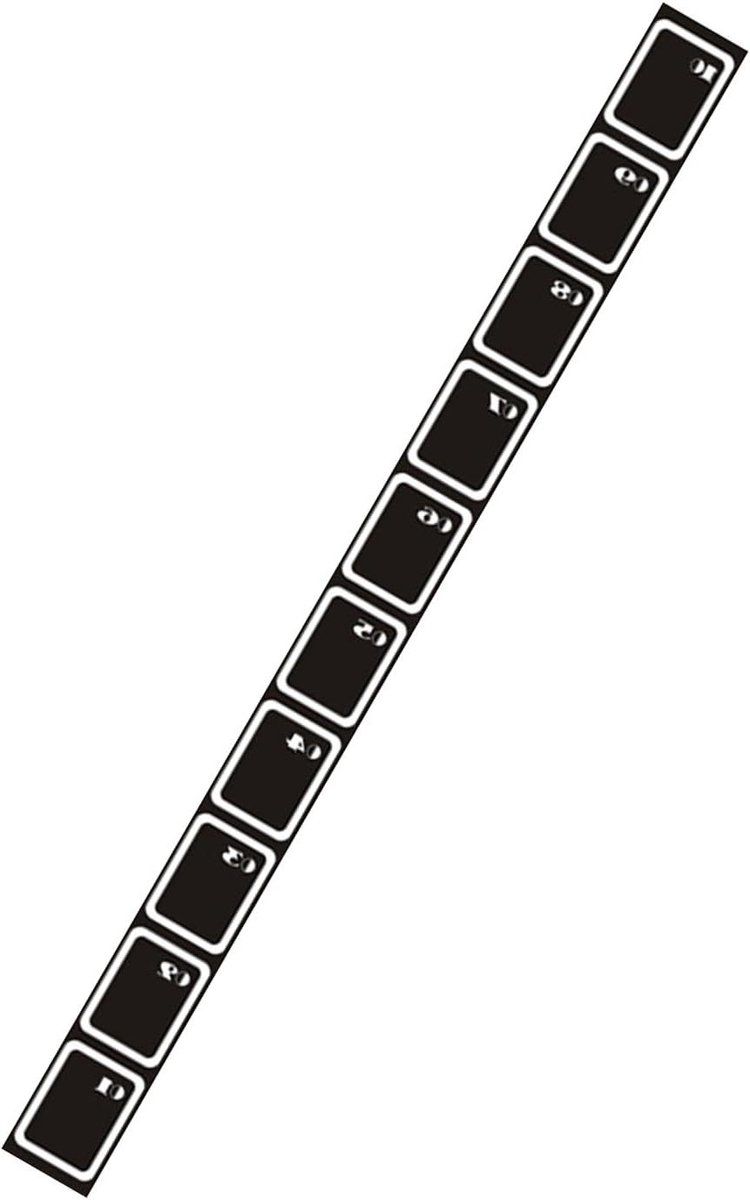 Behendigheidsladder - Sportladder Oefenladder - Sportprestaties Verbeteren - Antislip Ontwerp - 450x34cm - Zwart