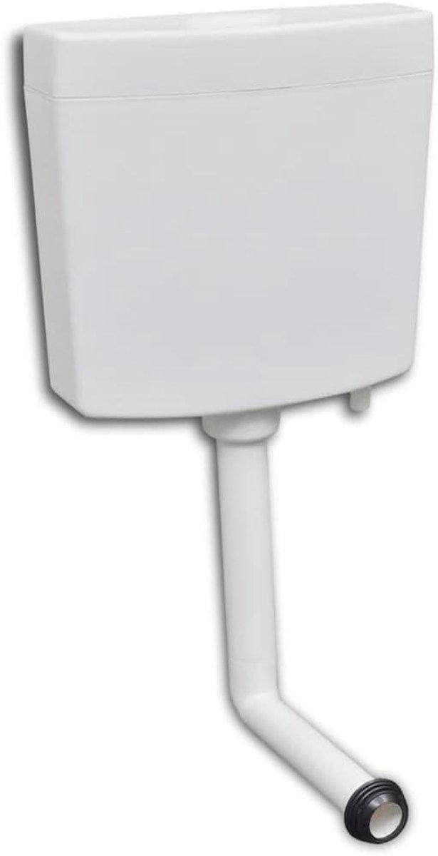 Toilet stortbak - Spoelreservoir - Badkamer renovatie - Dubbele spoelknop - 3/6 L - Wit