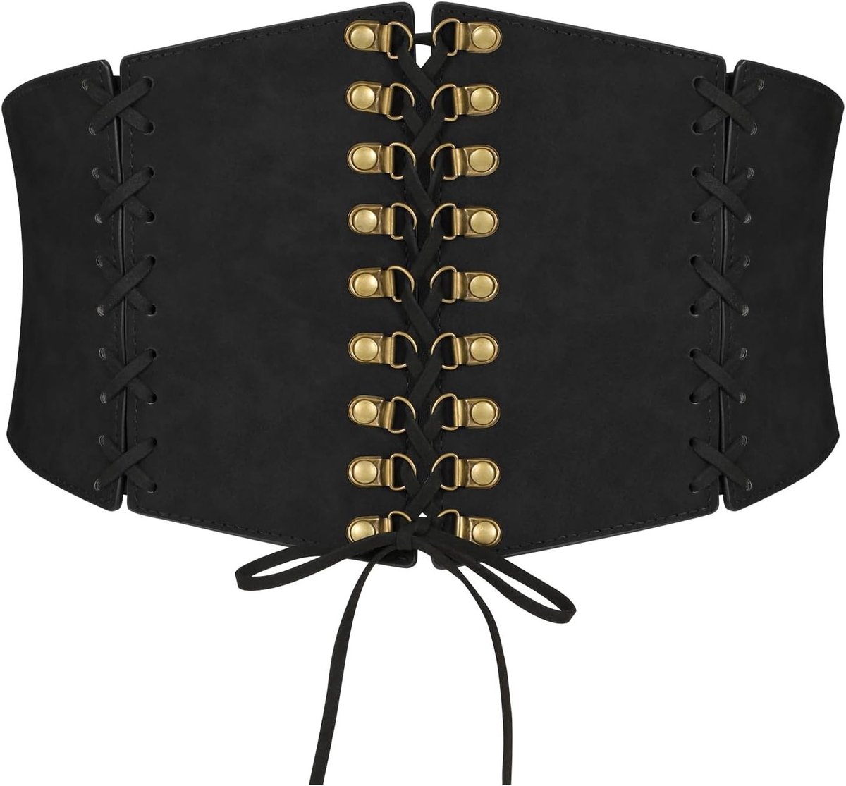 Vintage Elastische Tailleband voor Dames, Brede Corsetriem voor Jurken en Halloween Kostuums