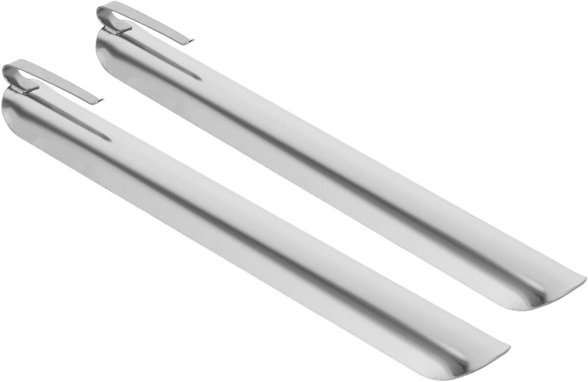 Kruimelvegers 2 stuks - Broodkruimelreiniger Tafelreiniger - Tafel schoonmaken - Roestvrij staal - 15.5 cm - Zilver