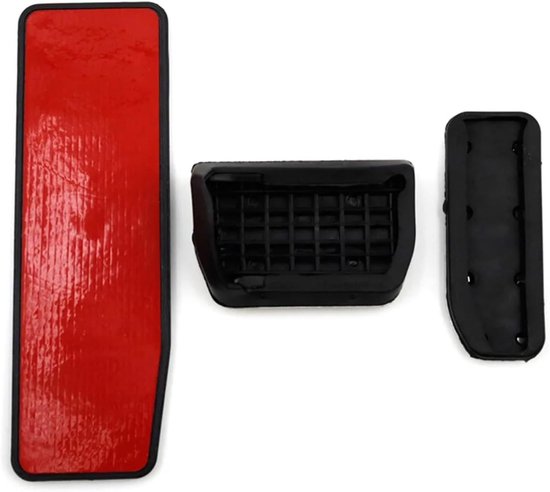 Pedaalhoezen Auto - Gas Rem - Veilig Rijden - Antislip Ontwerp - 3 Stuks - Zwart — afbeelding 4