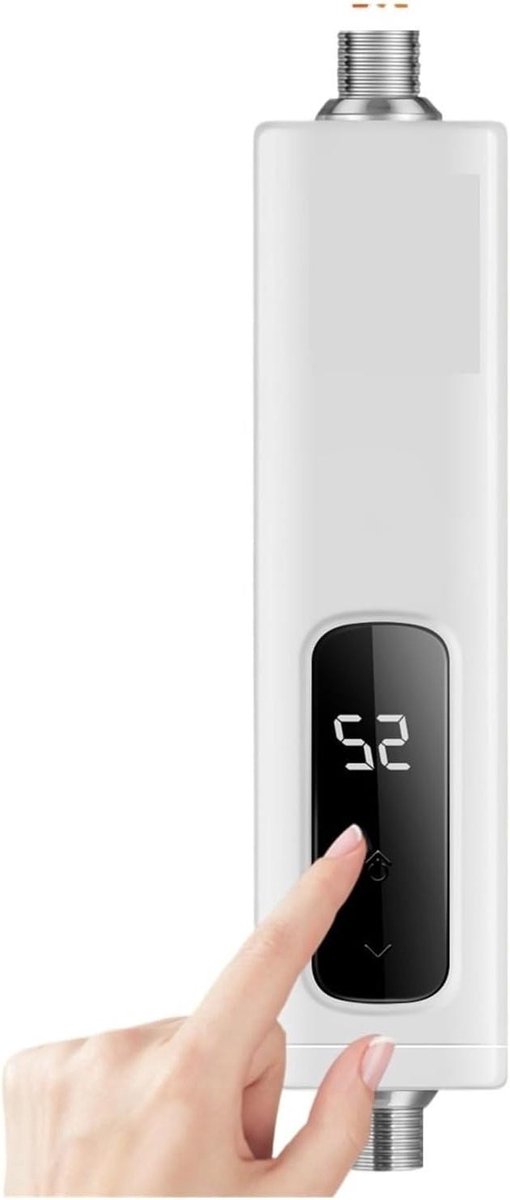 Elektrische Doorstroomverwarmer - Mini Boiler Instant - Snel Warm Water - Constante Temperatuur - 230 x 60 x 60 mm
