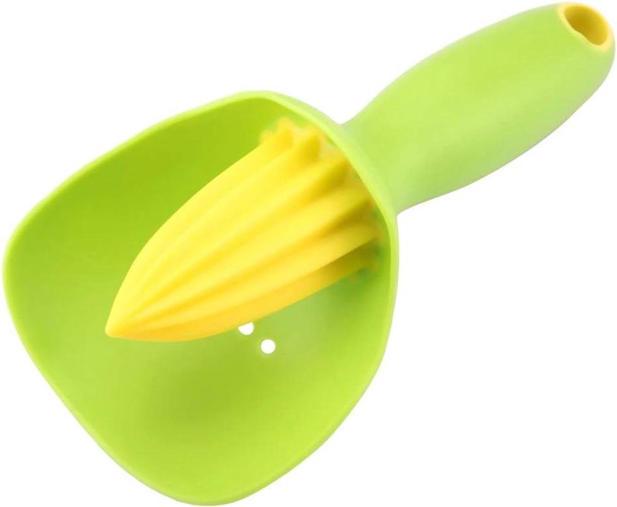 Citroenpers - Sapextractor - Verse Sap Maken - Ergonomisch Ontwerp - 25 x 15 x 5 cm - Groen