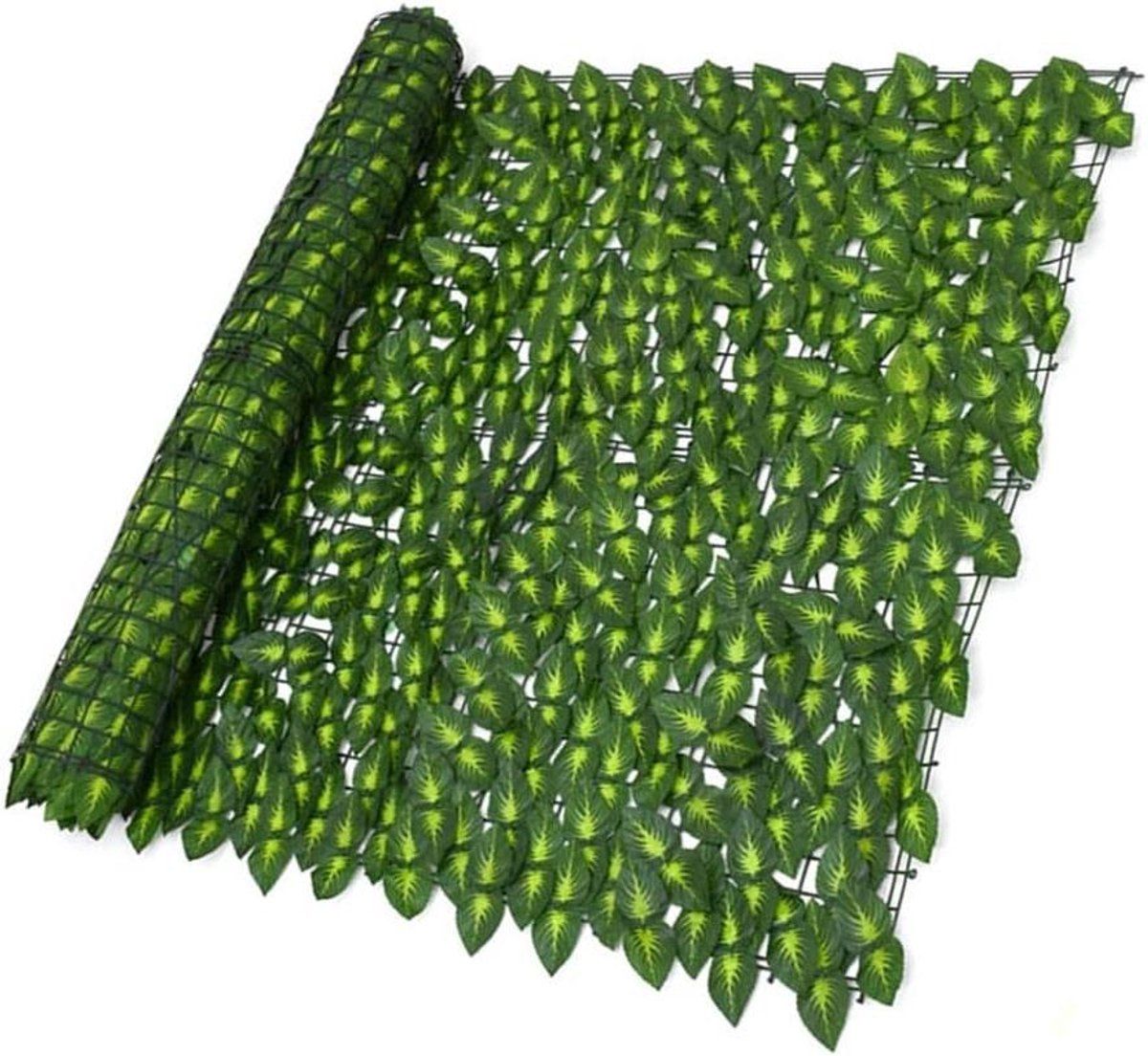 Kunstheg - Kunsthaag Nepgras - Privacy Creëren - Weerbestendig Plastic - 50x100cm - Groen