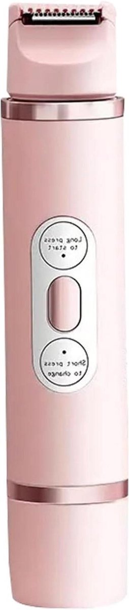 Elektrische Trimmer - Scheerapparaat Dames - Lichaamsverzorging - Dubbele Kop - 155 cm - Wit