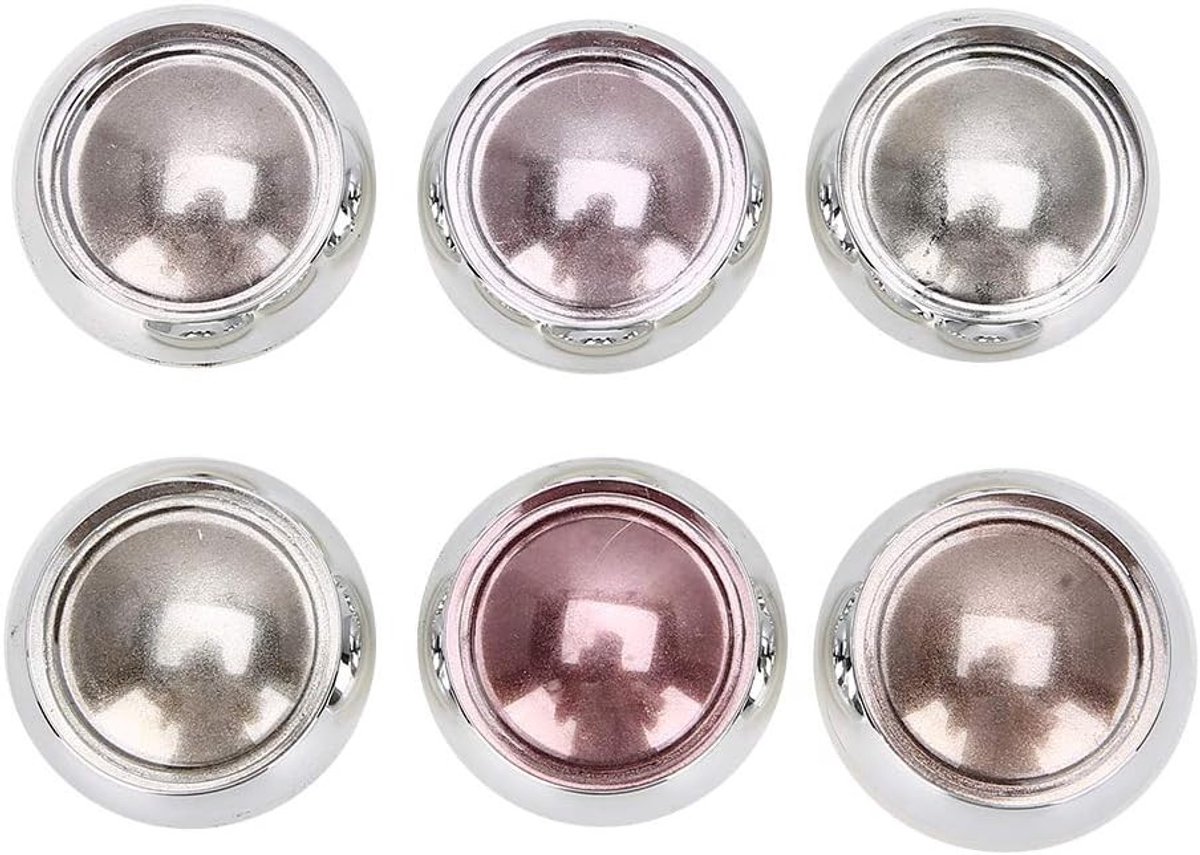 Holografisch Nagelpoeder - Metallic Chrome Pigment voor Professionele Nagelkunst