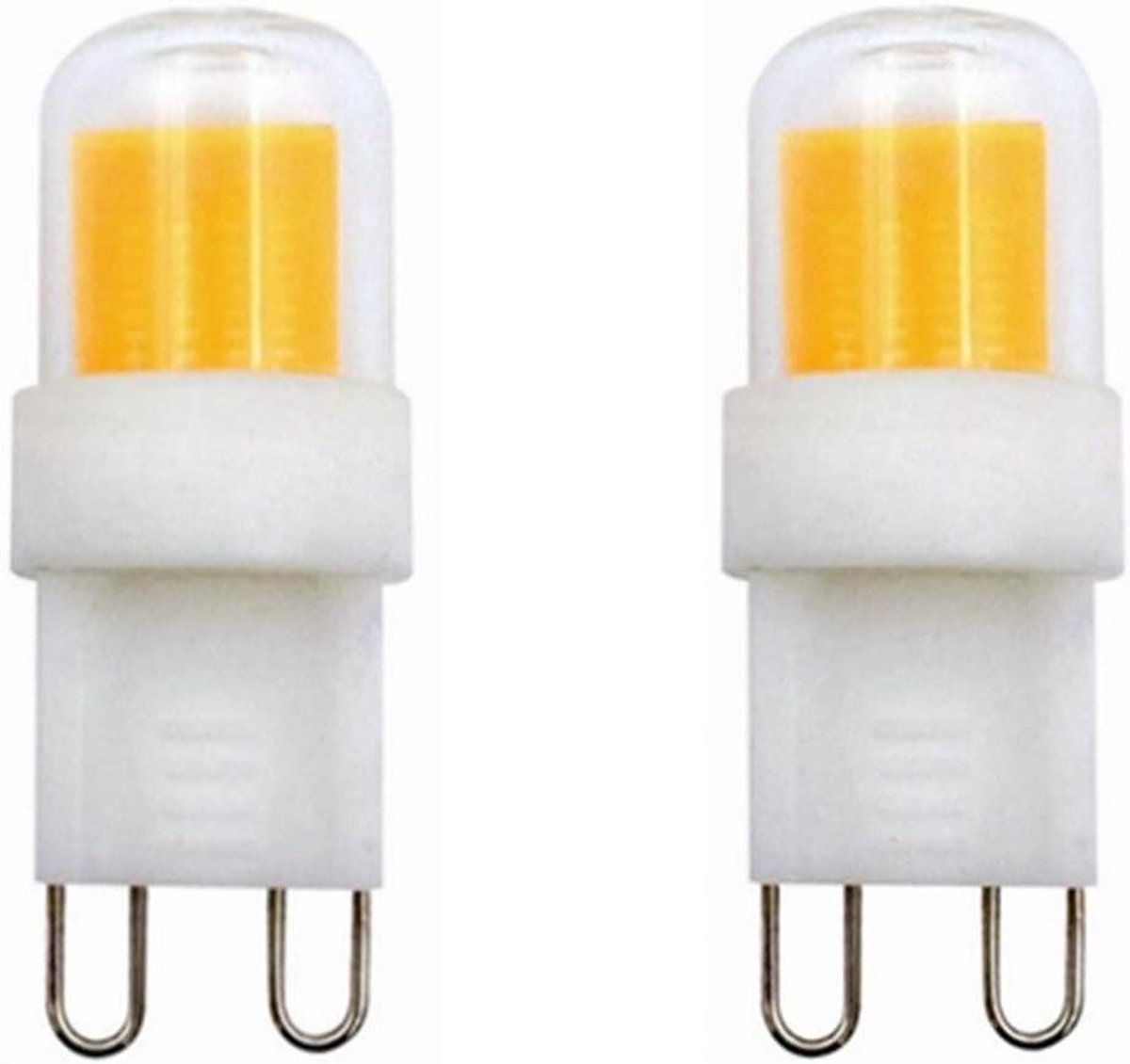 G9 LED Lampen - Energiezuinige Lampen - Laagspanning Verlichting - Keramiek Glas Shell - 3 Watt - Koel Wit