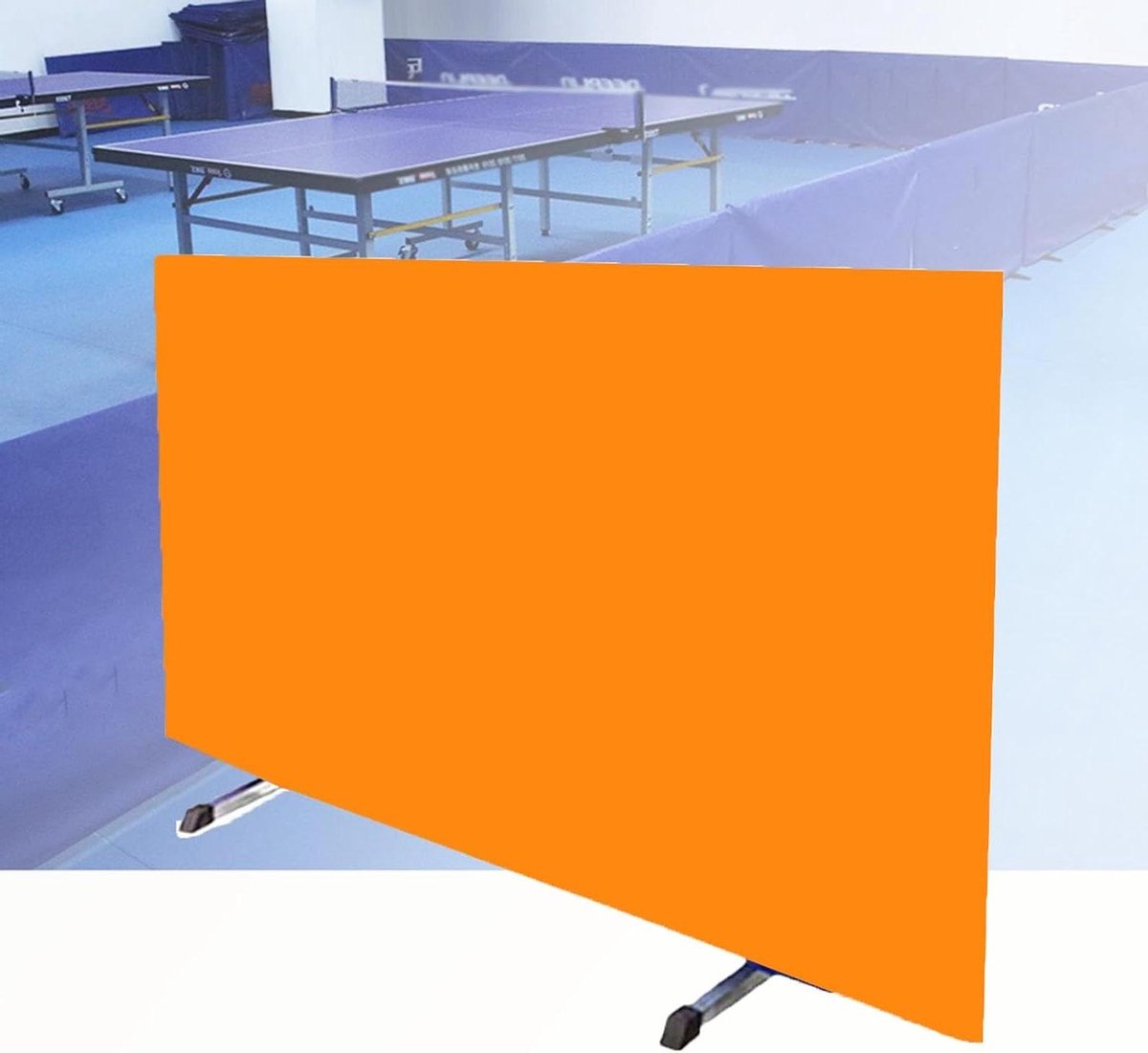 Tafeltennis Scheidingswanden - Ping Pong Afscheidingen - Training Verbeteren - Opvouwbaar en Modulair - 140 x 80 cm - Blauw