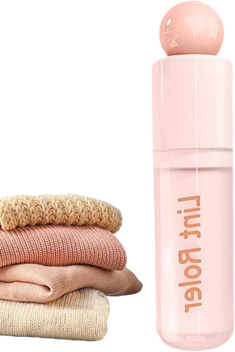 Draagbare Pluisroller - Haarverwijderaar Kleding - Stof Reinigen - 2-in-1 Ontwerp - 14.3 cm - Roze