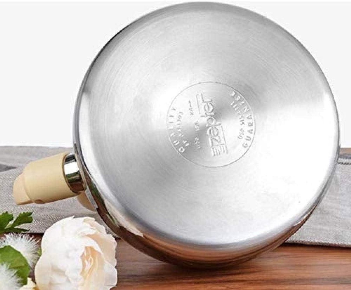 Elektrische Waterkoker - Theeketel Koffieketel - Snel Water Koken - Roestvrij Staal - 2 Liter - Zilver
