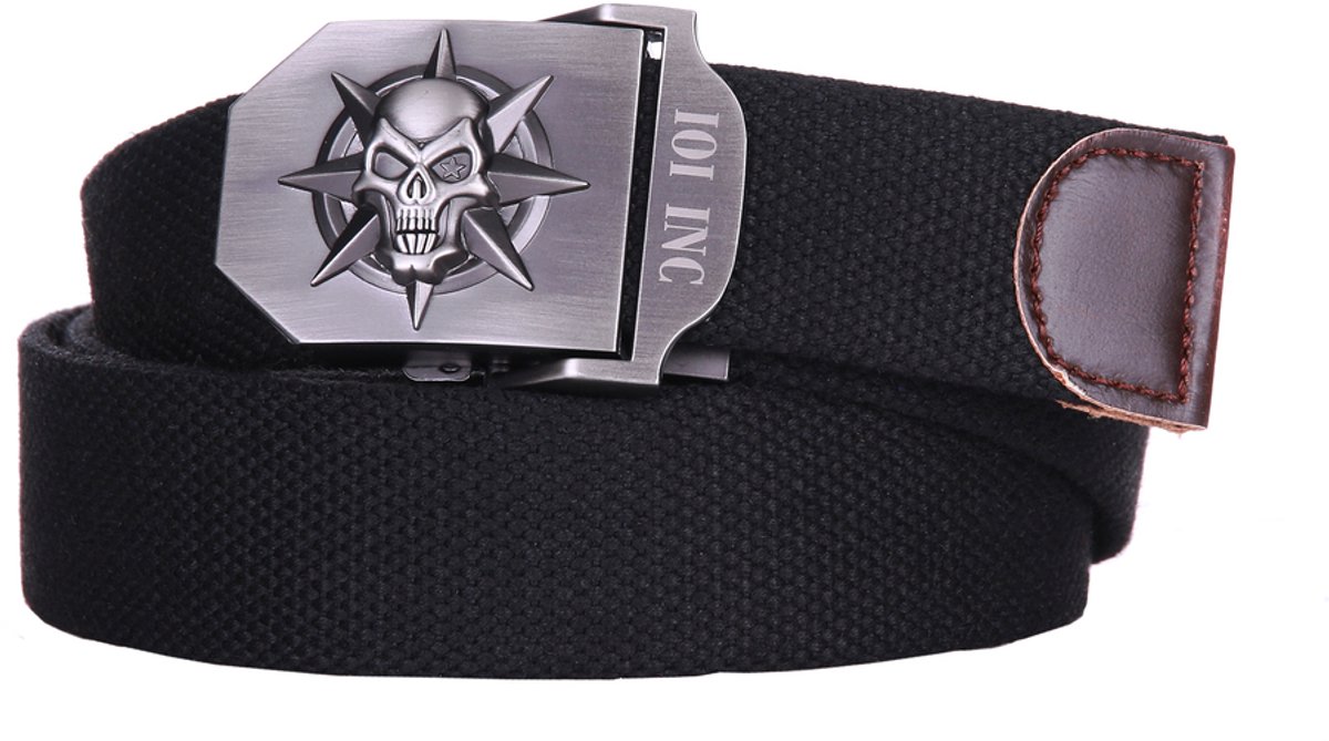 101inc Tropenkoppel Skull-Ster zwart
