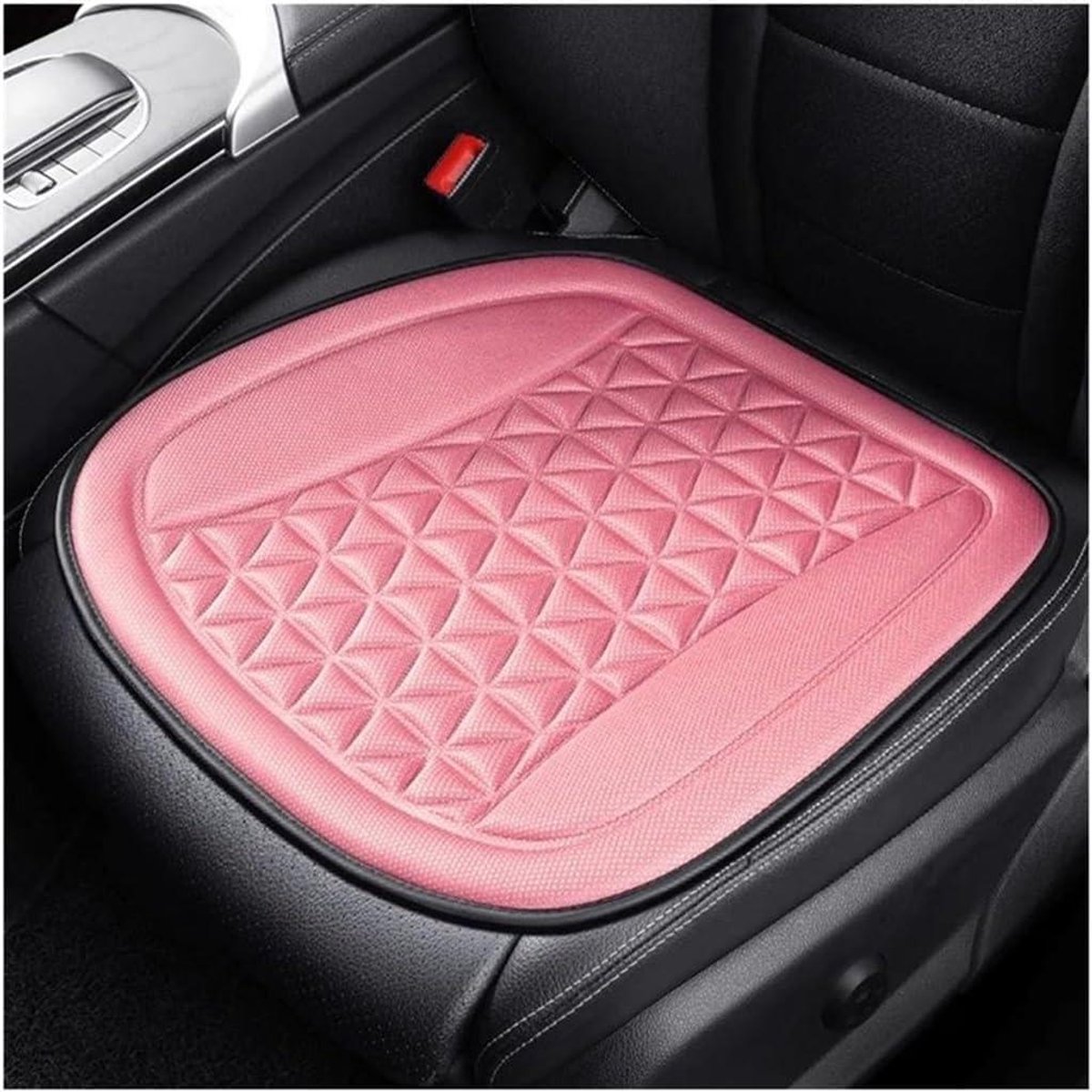 Autostoelbeschermer - Stoelkussen Pad - Interieur Beschermen - Anti Slip Ontwerp - 1 Stuk - Roze