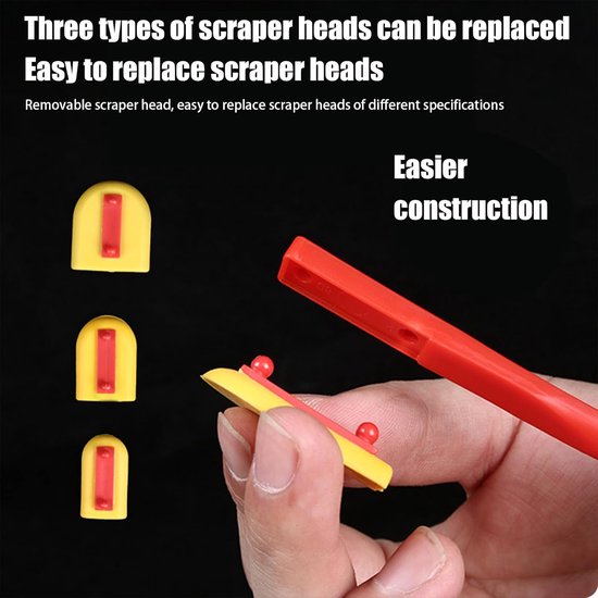 Voeggereedschap Set - Kit Afwerker - Gladde Afwerking - Verschillende Maten - 29.5 cm - Grijs — afbeelding 3