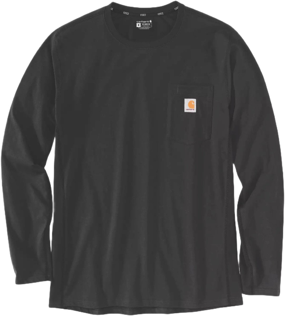 Carhartt Midweight L/S Pocket T-Shirt 106656 -XXL Zwart