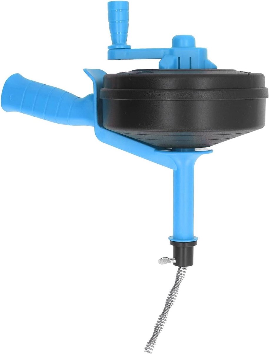 Afvoer Ontstopper - Leidingreiniger Slang - Verstopping Verhelpen - Handmatige Booraansluiting - 75 Meter - Zwart