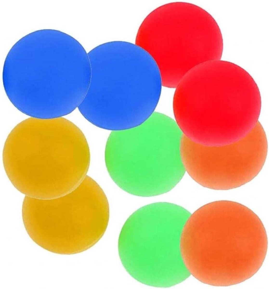 Strandballen - Paddle ballen - Outdoor spel - Lichtgewicht PVC - 4cm - Mix