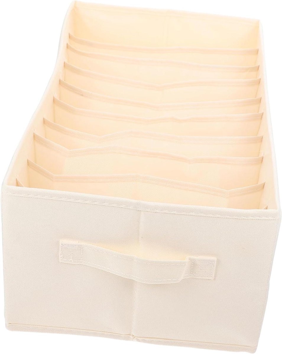 Kleding Organizer - Lade Indeler - Kast Opruimen - Duurzaam Oxford Doek - 44x25x17cm - Beige