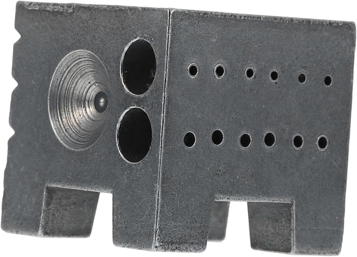 Doming blok - Vorm blok - Sieraden maken - Robuust ijzer - 2.7x2.7CM - Zilver