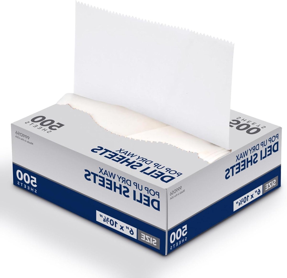 Wax Papier Vellen - Voedselpapier - Voedsel Verpakken - PFAS-vrij - 500 Stuks - Wit