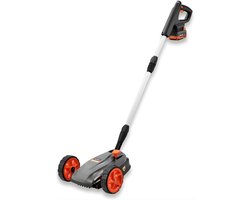 AHD® Grasmaaier Accu - Grasmaaier Elektrisch - Grasmaaier Benzine - Grasmaaier Benzine Zelftrekkend - Grijs/Oranje/Zwart - 55cm x 40cm x 20cm