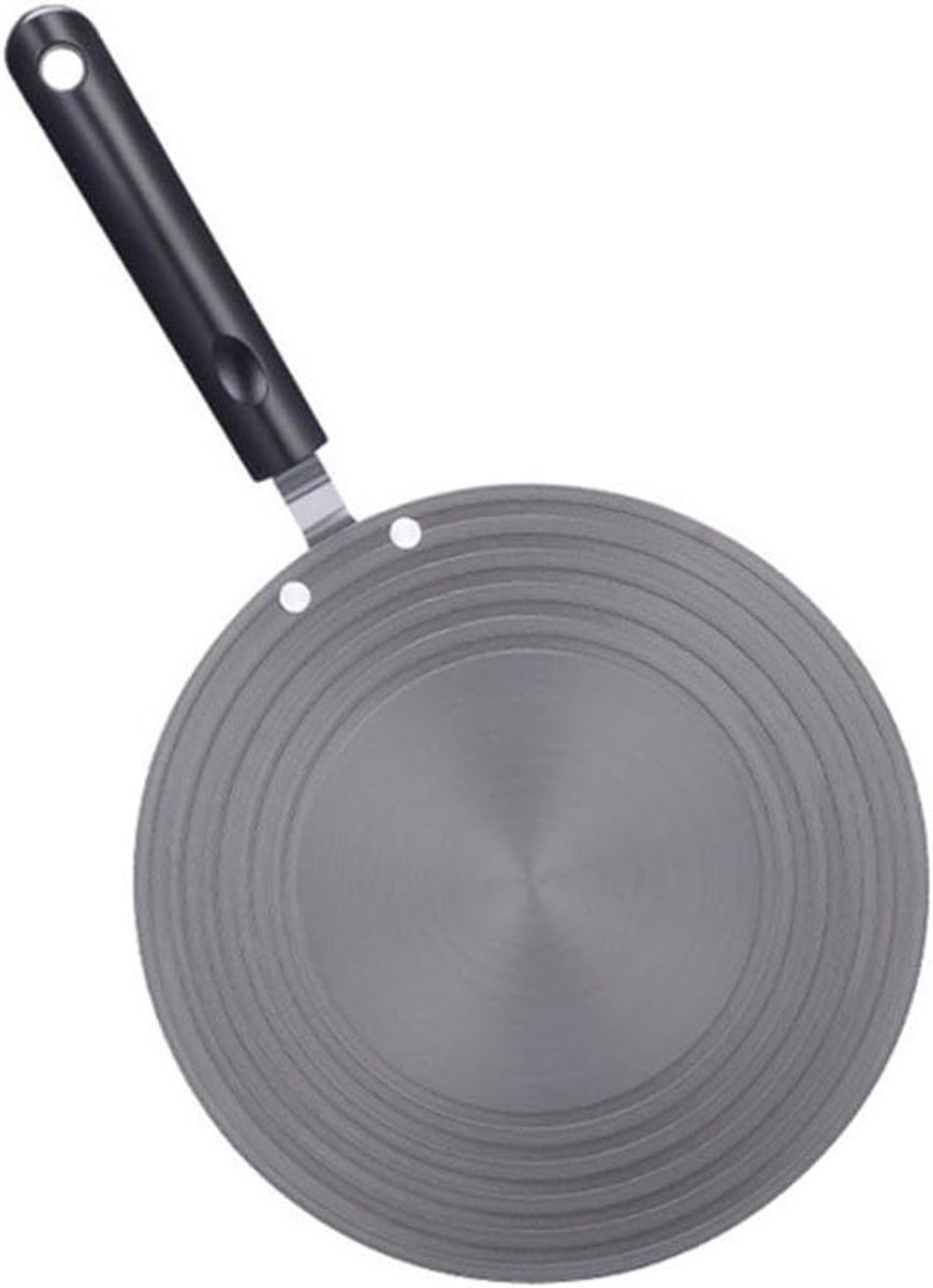 Warmtegeleidende Plaat - Ontdooiplank Koken - Voedsel Bereiden - Dubbele Functie - 28cm Diameter - Zwart