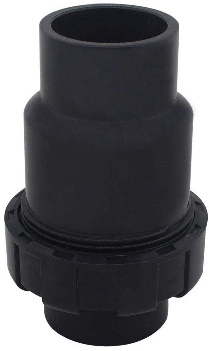 Dailygoody - Check Valve Water - PVC - Voor waterpomp - 32mm - Bal - Geschikt voor zwembaden - Verstelbare verbinding