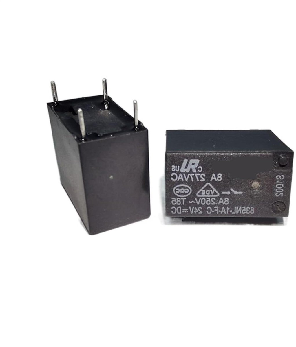 Elektromagnetisch relais - Besturingsrelais - Schakelen van circuits - 4-pins connector - 12VDC 24VDC - Niet gespecificeerd